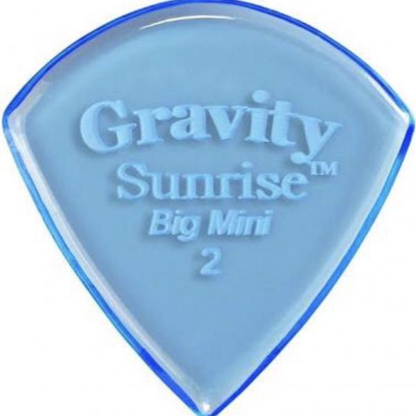 GRAVITY-PICKS-SUNRISE-Big-Mini-Guitar-Pick-2mm-Blue