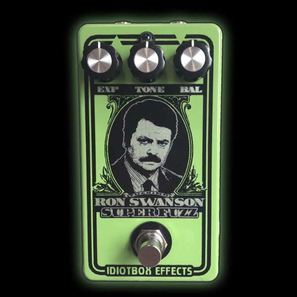 IDIOTBOX-EFFECTS-Ron-Swanson-Superfuzz-Guitar-Pedal-Small-Authorised-Dealer