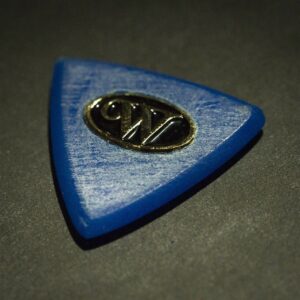 WINSPEAR-PICKS-Blue-Icegrip-Shuriken-Mini-3mm-Boutique-Guitar-Pick